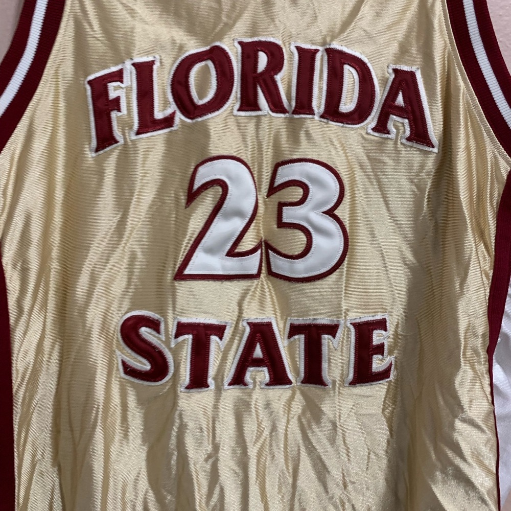 #23 Nike Florida State Basketball Jersey  1990s
Size XL

Basketball jersey - Picture 4 of 5